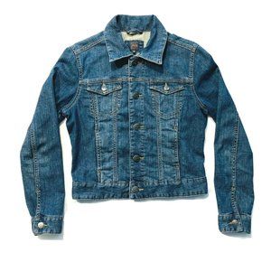 Jag Jeans Short Denim Jacket Stretch Long‎ Sleeve S